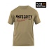 [5.11 Tactical] Integrity T-Shirt Tan - 5.11 택티컬 인테그리티 로고 탄색 티셔츠 (40088AC)