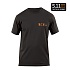[5.11 Tactical] Our Day Begins T-Shirt Black - 5.11 택티컬 아워 데이 비긴즈 블랙 티셔츠 (40088F)
