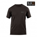 [5.11 Tactical] 2799 FPS T-Shirt Black - 5.11 택티컬 2799 FPS 로고 블랙 티셔츠 (40088I)