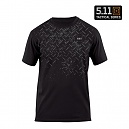 [5.11 Tactical] Maltese Diamond T-Shirt Black - 5.11 택티컬 몰타어 다이아몬드 블랙 티셔츠 (40088P)