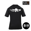 [5.11 Tactical] Hindsight is 20/20 T-Shirt Black - 5.11 택티컬 하인드사이트 20/20 티셔츠 (40133B/블랙)