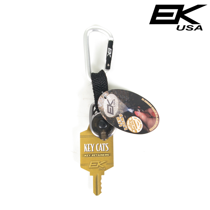 이케이유에스에이(EK USA) EK 열쇠고리/라이트 카라비너 (블랙)