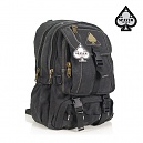 [Spaver] Canvas Tactical BacPack (Back) - 스페이버 캔버스 택티컬 백팩 (블랙)