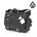 [Spaver] Canves Tactical Messenger Bag  (Black) - 스페이버 캔버스 택티컬 메신져백 (블랙)