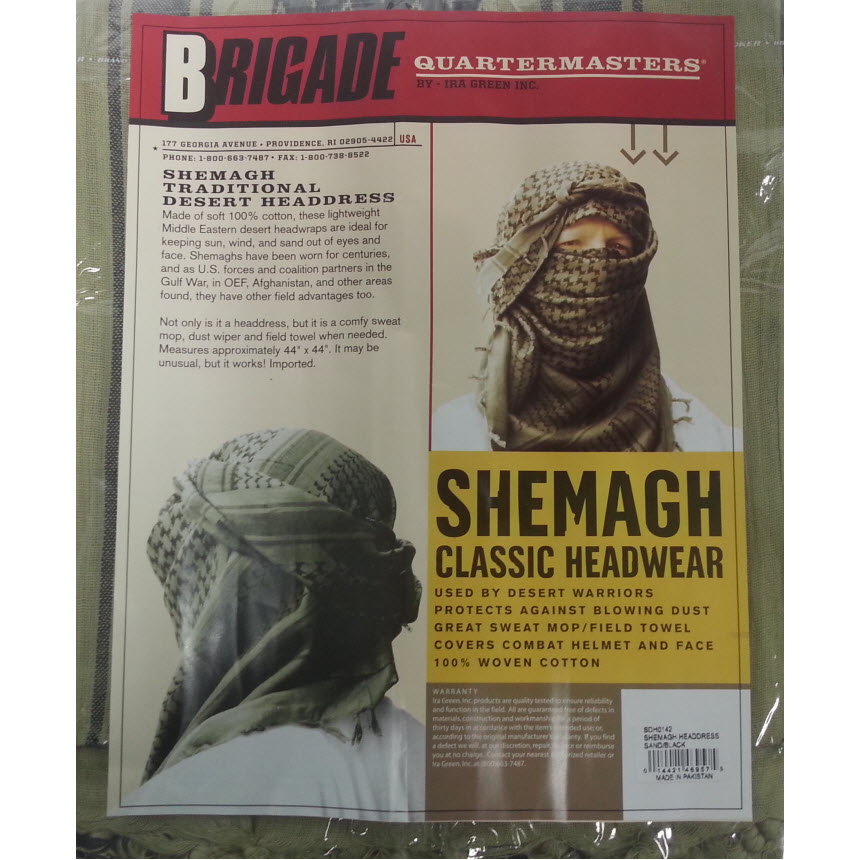 브리게이드(Brigade Quartermasters) [Brigade] Shemagh Traditional Desert Headdress - 브리게이드 택티컬 쉐마그/스카프