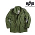 [Alpha] M-65  Tight Fit Field Coat Olive - 알파 M65 타이트 핏 필드 자켓 (올리브)