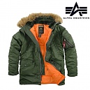 [Alpha] Slim Fit N3B Parka (Sage Green) - 알파 N3B 파카 슬림핏 (세이지 그린)