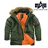 [Alpha] Slim Fit N3B Parka (Sage Green) - 알파 N3B 파카 슬림핏 (세이지 그린)