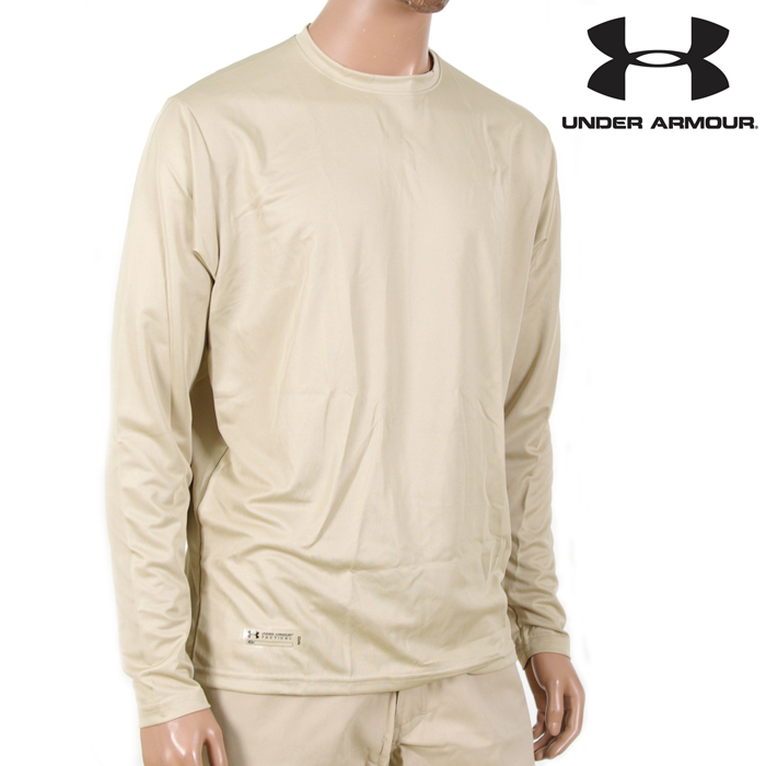 언더아머(Under Armour) [Under Armour] HeatGear® Tactical  Longsleeve T-Shirt (Desert Sand) - 언더아머 히트기어 택티컬 롱슬리브 티셔츠
