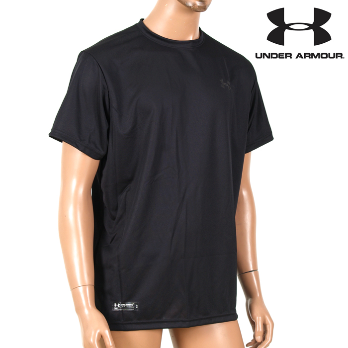 언더아머(Under Armour) [Under Armour] HeatGear® Tactical Full T-Shirt Loose (Black) - 언더아머 히트기어 택티컬 반팔 루즈핏 티셔츠 6028