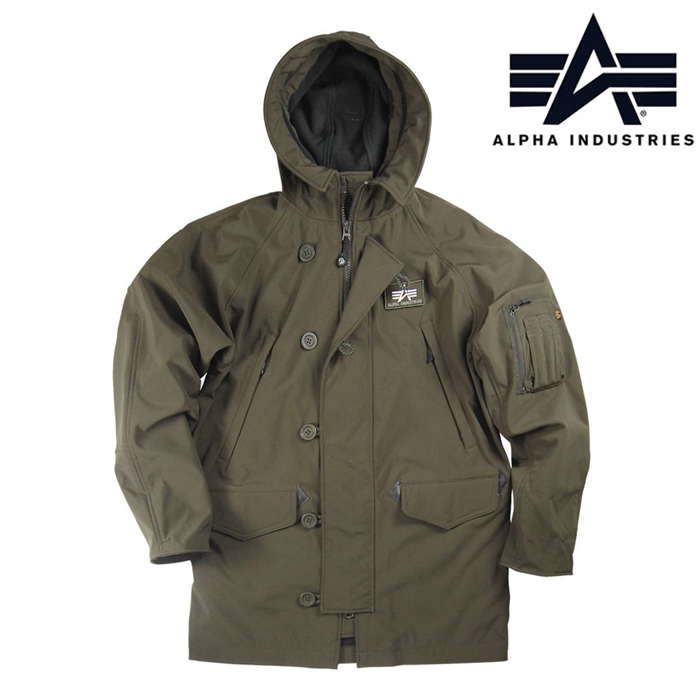 알파 인더스트리(Alpha Industries) [Alpha] N3B Soft Shell Parka (OD) - 알파 N3B 소프트쉘 파카 (OD)