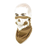 [Yuemai] Coolon Glo Skull Scarf (Coyote) - 네오 택티컬 쿨론 야광 해골 스카프 (코요테)