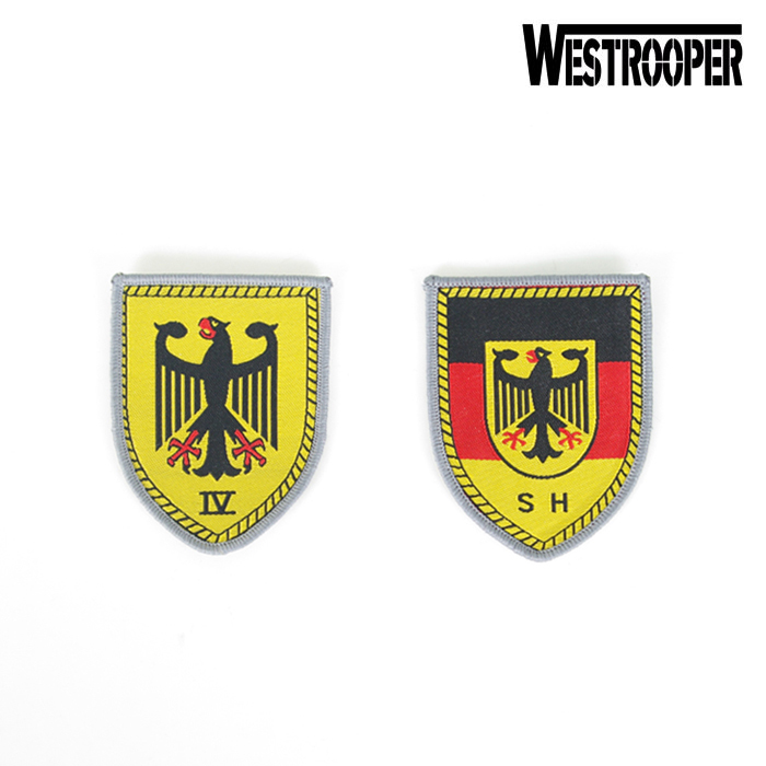 웨스트루퍼(Westrooper) [West Rooper] Badge - 웨스트루퍼 독일군 패치 2종