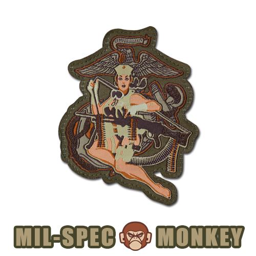 밀스펙 몽키(Mil Spec Monkey) 밀스펙 몽키 패치 데저트 마린 0105