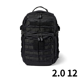 511 택티컬(511 Tactical) 5.11 택티컬 러쉬 12 2.0 백팩 (블랙)