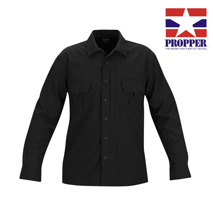 프로퍼(Propper) 프로퍼 소노라 긴팔 셔츠 (블랙)