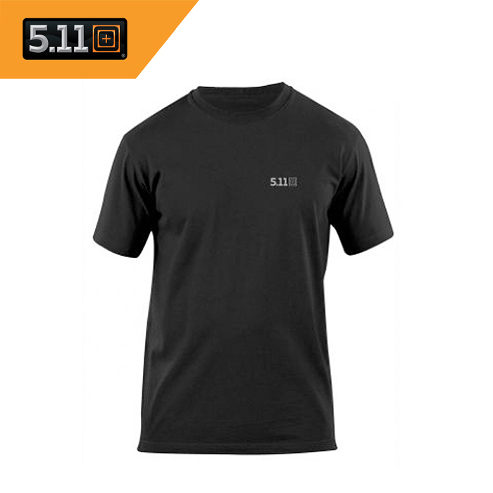 511 택티컬(511 Tactical) [5.11 Tactical] LOGO T-Shirt Trusted (Black) - 5.11 택티컬 트러스티드 티셔츠  (블랙/41006AF)