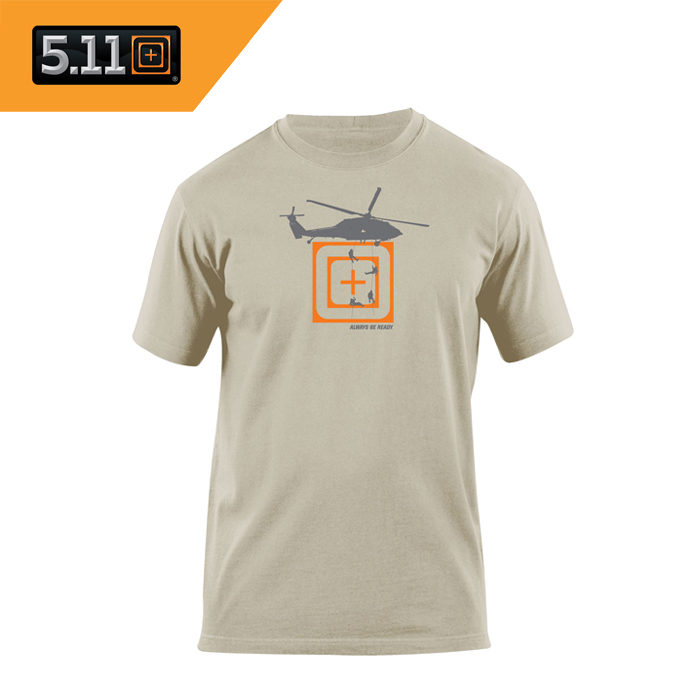 511 택티컬(511 Tactical) [5.11 Tactical] Rappel T-Shirt (TAN) - 5.11 택티컬 레펠 티셔츠 (TAN/41006AY)