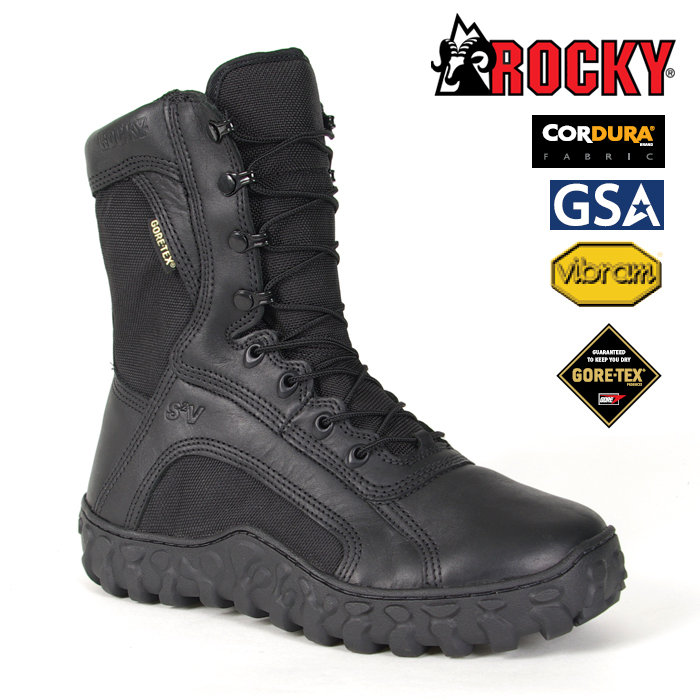 로키(ROCKY) [Rocky] S2V Waterproof Duty Boot (Black) - 로키 S2V 워터프로프  고어텍스 듀티 방수부츠 (블랙)