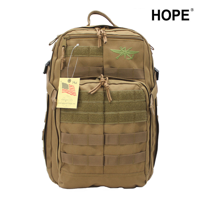 호프(HOPE) [H.O.P.E] 1-Day Tactical Ranger Backpacks (Coyote) - 호프 1일용 택티컬 레인져 전술 배낭 (코요테)