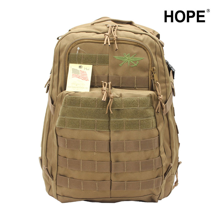 호프(HOPE) [H.O.P.E] 2-Day Tactical Ranger Backpacks (Coyote) - 호프 2일용 택티컬 레인져 전술 배낭 (코요테)