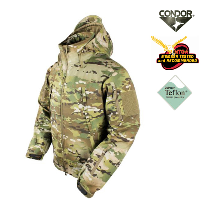 콘도르(CONDOR) [Condor] SUMMIT Soft Shell Jacket (Multicam) - 콘도르 서밋 소프트 쉘 자켓 (멀티캠)