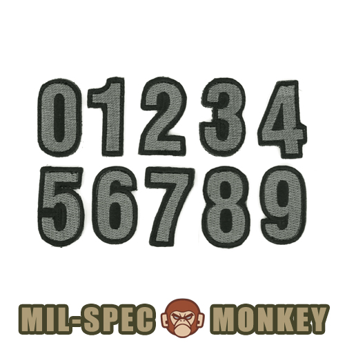 밀스펙 몽키(Mil Spec Monkey) 밀스펙 몽키 패치 숫자 시리즈 (ACU)