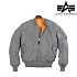 [Alpha] MA1 Flight Jacket (Gun Metal) - 알파 MA1 플라이트 양면자켓 (건메탈)