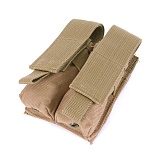 [A1 Corea] Double Pouch (Coyote) - 에이원 코리아 권총 더블탄창 파우치 (코요테)