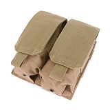 [A1 Corea] Double Pouch (Coyote)- 에이원 코리아 더블 탄창 파우치 (코요테)