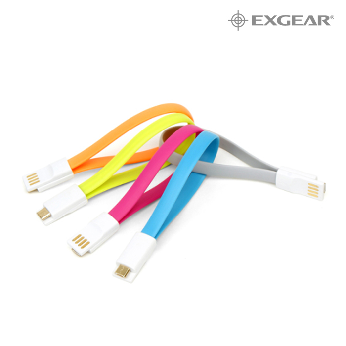 이엑스기어(EXGEAR) [EXGEAR] ExCable VOJO - EXGEAR 마이크로USB 스마트폰 플랫케이블-XGC608