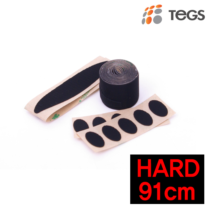 텍스(TEGS) 텍스 그립 테이프 롤 91cm+닷 10개+타원형 2개 (하드)