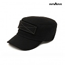 [Initiative] 44 Magnum Military Cap (Black) - 이니셔티브 44매그넘 군모 (블랙)