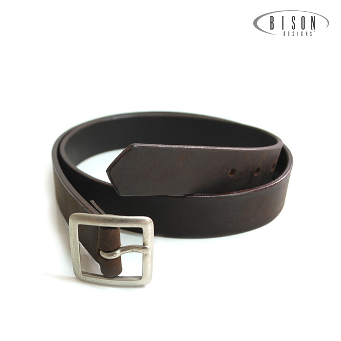 바이슨 디자인(Bison Designs) [Bison Designs] 32inch Standard Leather Belt (Brown) - 바이슨 디자인 32인치 스탠다드 레더 벨트 (브라운)