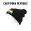 [California Republic] Pom Pom Cali Beanies (Rasta2) - 캘리포니아 리퍼블릭 베어 비니 (라스타2)