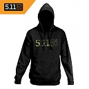 [5.11 Tactical] Camo Logo Hoodie (Black) - 5.11 택티컬 카모 로고 후디 (블랙)