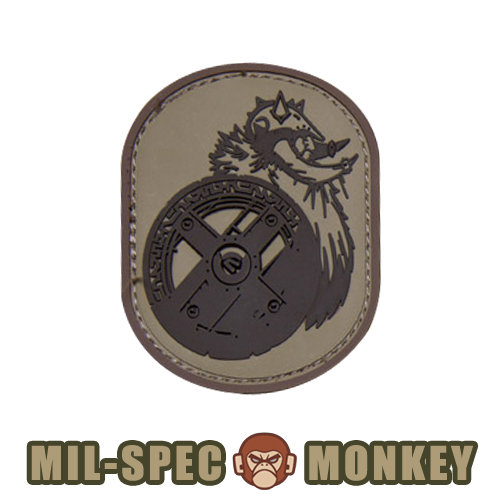 밀스펙 몽키(Mil Spec Monkey) 밀스펙 몽키 버서커 PVC 패치 (데저트)