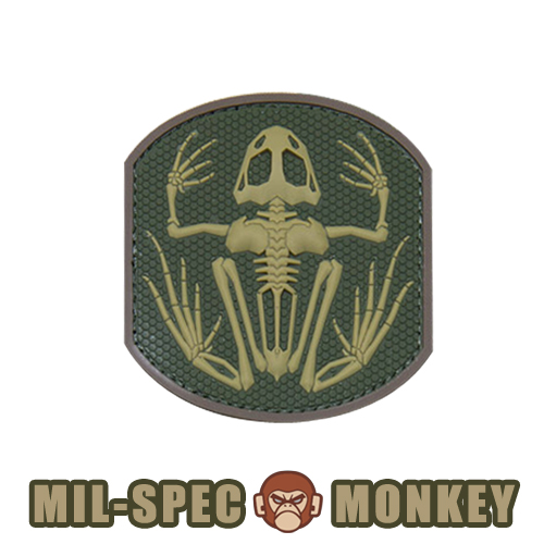 밀스펙 몽키(Mil Spec Monkey) 밀스펙 몽키 프로그 스켈레톤 PVC 패치 (멀티캠)
