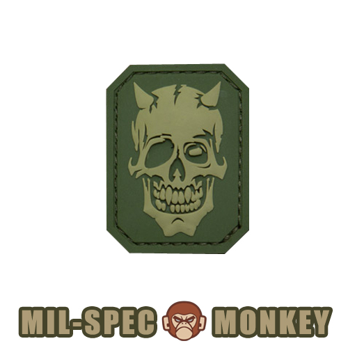 밀스펙 몽키(Mil Spec Monkey) 밀스펙 몽키 MM 데빌 스컬 PVC 패치 (멀티캠)