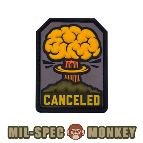 밀스펙 몽키(Mil Spec Monkey) 밀스펙 몽키 캔슬 PVC 패치 (컬러)