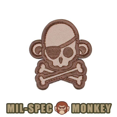 밀스펙 몽키(Mil Spec Monkey) 밀스펙 몽키 스컬 몽키 파이러트 패치 (데저트)