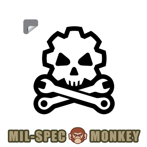 밀스펙 몽키(Mil Spec Monkey) 밀스펙 몽키 데스 메카닉 데칼 스티커 (스와트)