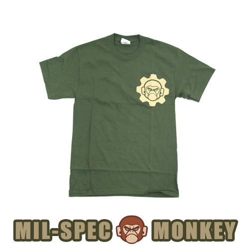 밀스펙 몽키(Mil Spec Monkey) 밀스펙 몽키 데스 메카닉 반팔 티셔츠 (OD)@