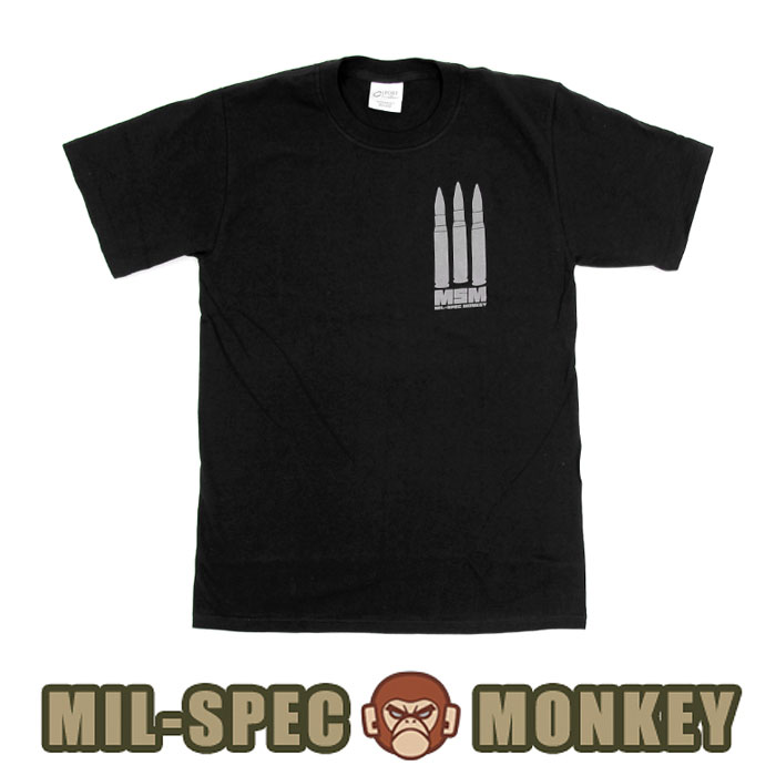 밀스펙 몽키(Mil Spec Monkey) 밀스펙 몽키 메이저 리그 스나이퍼 반팔 티셔츠 (블랙)
