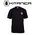 [Kitanica] T Shirts (Black) - 키타니카 반팔 티셔츠 (블랙)