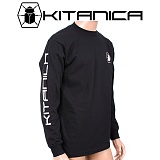 [Kitanica] Long Sleeve T Shirt (Black) - 키타니카 롱 슬리브 티셔츠 (블랙)