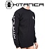 [Kitanica] Long Sleeve T Shirt (Black) - 키타니카 롱 슬리브 티셔츠 (블랙)