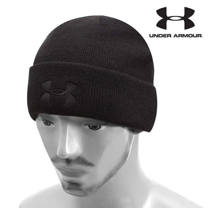 언더아머(Under Armour) [Under Armour] Mens Stealth Beanie (Black) - 언더아머 스텔스 비니 (블랙)