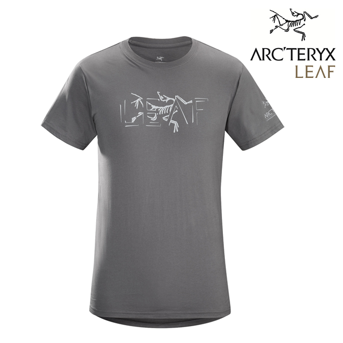 아크테릭스 리프(ARCTERYX LEAF) [Arcteryx Leaf] Fragmentum TShirt Mens (Anvil Gray) - 아크테릭스 리프 프레그멘튬 티셔츠 (앤빌그레이)