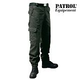[Patrol Equipement] Pantalon Militaire Noir (Black) - 패트롤 판탈론 택티컬 팬츠 (블랙)